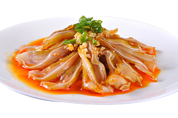 辣椒油香炒猪耳