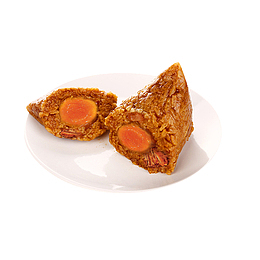 蛋黄粽子设计素材