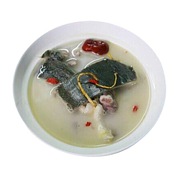 清炖甲鱼汤美食图片