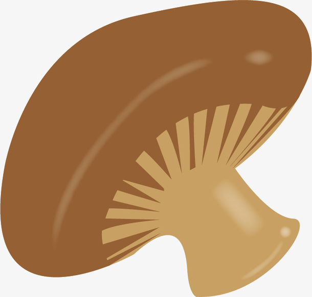 卡通手绘香菇蘑菇