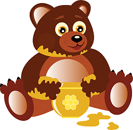 小熊吃蜂蜜