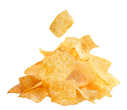 产品实物零食薯片