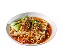 碗里的健康美食面条