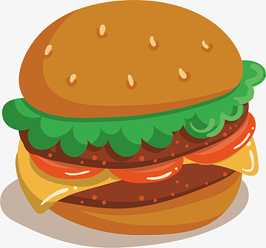 psdpng卡通汉堡绿色banner(1920x700)png香辣鸡腿堡(800x481)png汉堡