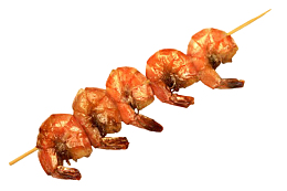 实物一串油焖虾