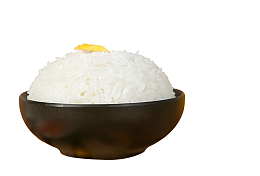 蒸熟的米饭
