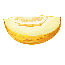半块哈密瓜