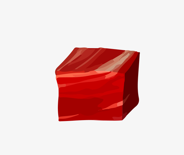 瘦肉矢量图素材下载