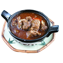 砂锅里的美食西红柿炖牛肉