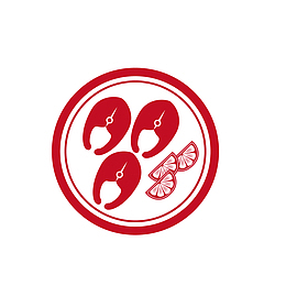 红色生鱼片寿司矢量图