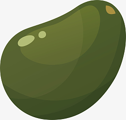 手绘卡通食物蔬菜胡瓜矢量元素