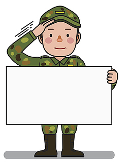 扁平风部队PPT士兵