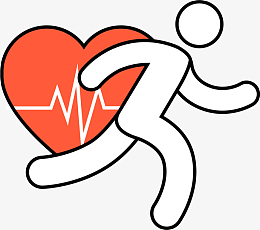 线条减肥瘦身小人