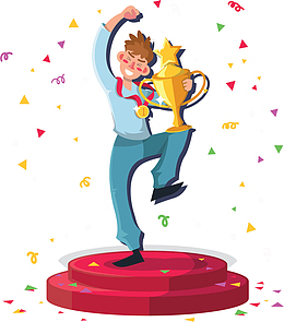 商务风颁奖典礼冠军