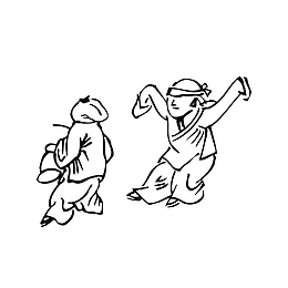 古代捉迷藏的孩子