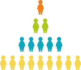 简约信息图标精美小人