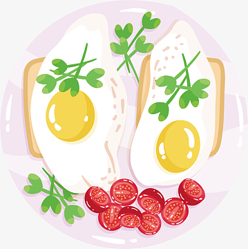 营养早餐设计素材