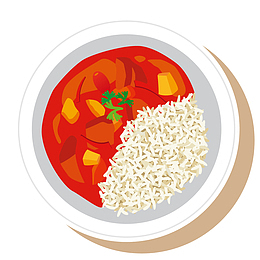 西红柿炒鸡蛋盖饭