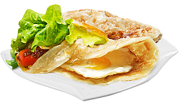 早餐杂粮鸡蛋煎饼