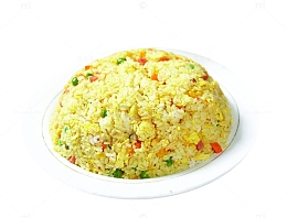 胡萝卜丁玉米粒豌豆蛋炒饭