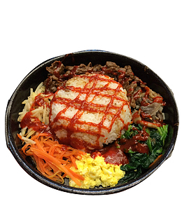 实物茄汁黑椒牛肉饭