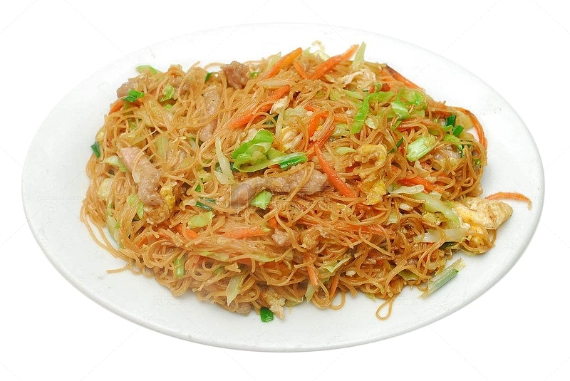 鸡蛋美味诱人炒粉干