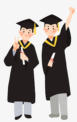 女毕业生矢量图素材免费下载_觅元素