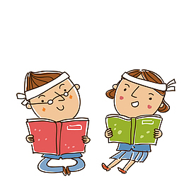 发奋用功的学生