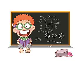 黑板报初中学生人物