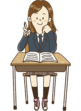 听讲的女孩