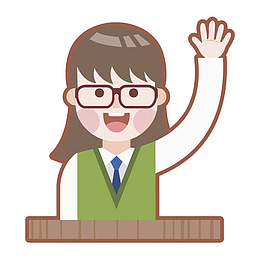 举手回答问题的女生