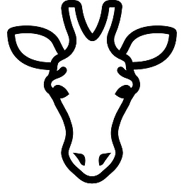动物长颈鹿图标