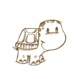 素描小乌龟