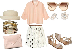 少女夏季清新搭配