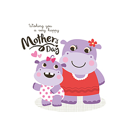 卡通可爱动物免抠素材