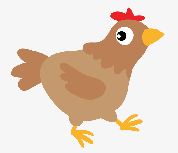 卡通母鸡