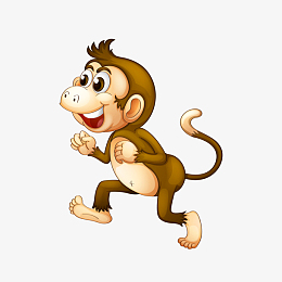 卡通动物跑步素材_卡通动物跑步png图片下载_觅元素