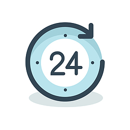 简约 卡通 时钟矢量图标免抠图