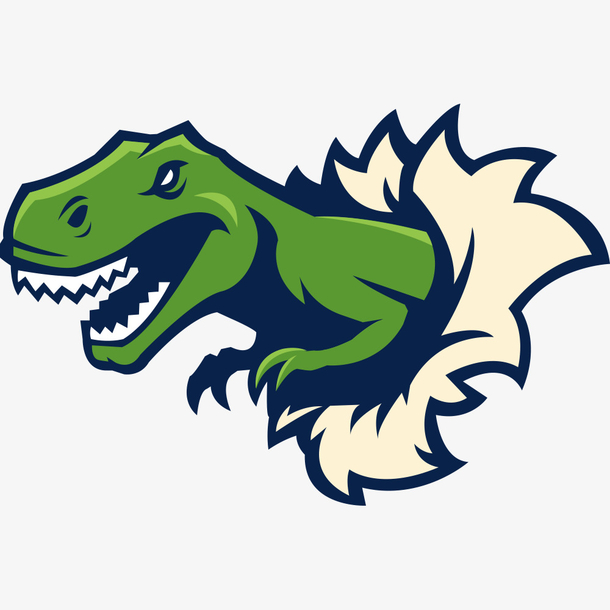 手绘恐龙免抠素材免费下载_觅元素51yuansu.com