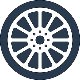 圆形车轮