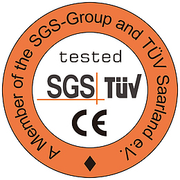橙色圆形图标SGS认证CE认证免扣