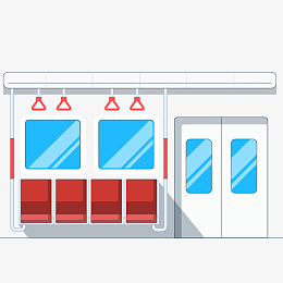 png卡通地铁座位简图pngaipng蓝色卡通地铁车厢pngpng地铁车厢pngpng