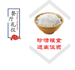 餐厅礼仪海报 封面