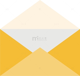 矢量图打开的信封