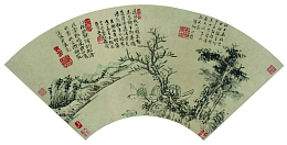 古风秋色图