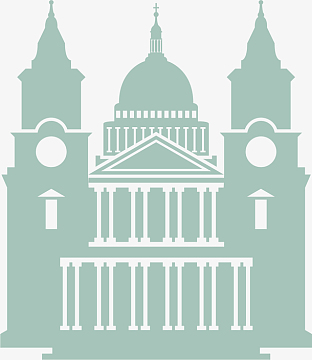 欧洲巴黎圣母院教堂