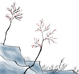 中国风二十四节气白露banner