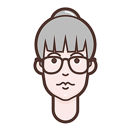 老头人物漫画头像7