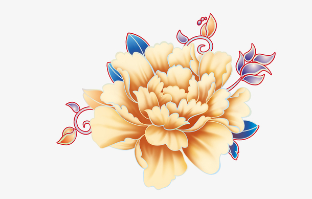 牡丹素材免费下载_觅元素