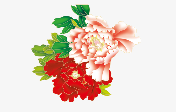 授权对象暂无授权使用范围仅供学习交流使用psdpng国潮节日牡丹鲜花装